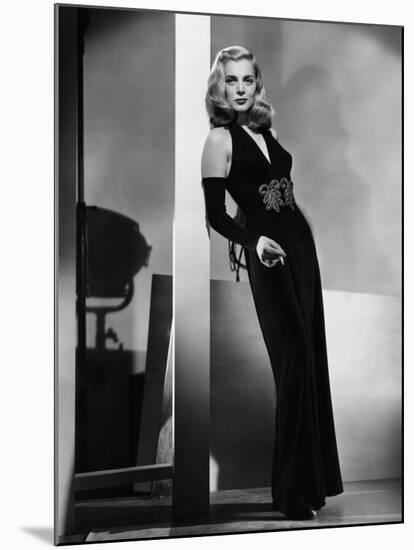 Dead Reckoning, Lizabeth Scott, Modeling a Gown by Jean Louis, 1947-null-Mounted Photo