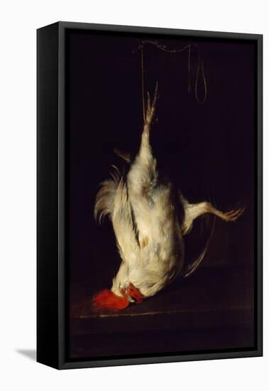 Dead Rooster-Gabriel Metsu-Framed Stretched Canvas