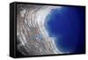 Dead Sea from Above.-Stefano Amantini-Framed Stretched Canvas