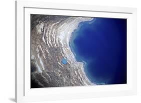 Dead Sea from Above.-Stefano Amantini-Framed Photographic Print