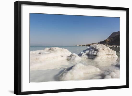 Dead Sea - Salt Deposits-Massimo Borchi-Framed Photographic Print