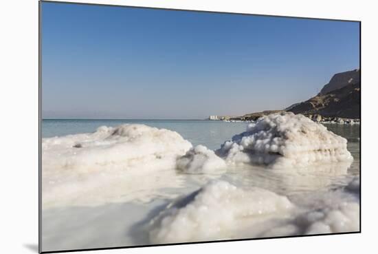 Dead Sea - Salt Deposits-Massimo Borchi-Mounted Photographic Print