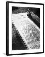 Dead Sea Scrolls on Display-null-Framed Photographic Print