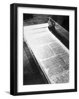 Dead Sea Scrolls on Display-null-Framed Photographic Print