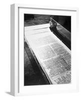 Dead Sea Scrolls on Display-null-Framed Photographic Print