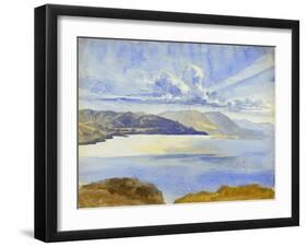 Dead Sea View Looking South, 1875-Claude Conder-Framed Giclee Print