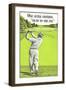 Dead to the Pin, Golf-null-Framed Art Print