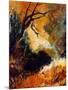 Dead Tree End of Summer-Pol Ledent-Mounted Art Print