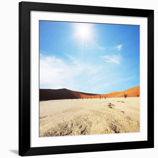 Dead Valley in Namibia-Andrushko Galyna-Framed Photographic Print