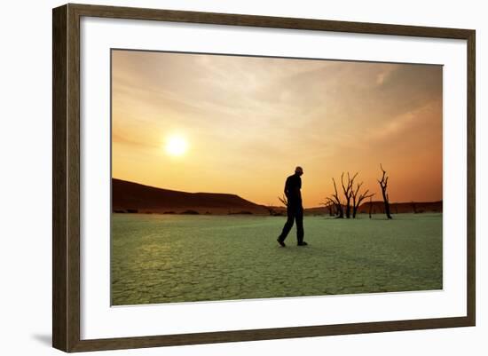 Dead Valley in Namibia-Andrushko Galyna-Framed Photographic Print