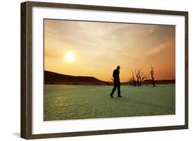 Dead Valley in Namibia-Andrushko Galyna-Framed Photographic Print