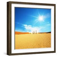 Dead Valley in Namibia-Andrushko Galyna-Framed Photographic Print