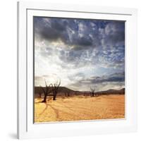 Dead Valley in Namibia-Andrushko Galyna-Framed Photographic Print