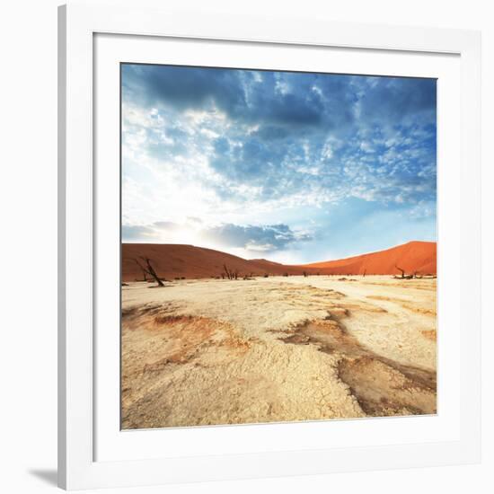 Dead Valley in Namibia-Andrushko Galyna-Framed Photographic Print