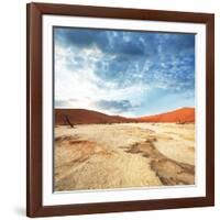 Dead Valley in Namibia-Andrushko Galyna-Framed Photographic Print