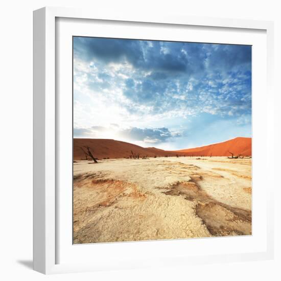 Dead Valley in Namibia-Andrushko Galyna-Framed Photographic Print