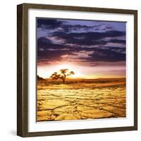 Dead Valley in Namibia-Andrushko Galyna-Framed Photographic Print