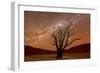 Dead Vlei, Dusk, the Namib-Naukluft National Park of Namibia-Felix Lipov-Framed Photographic Print