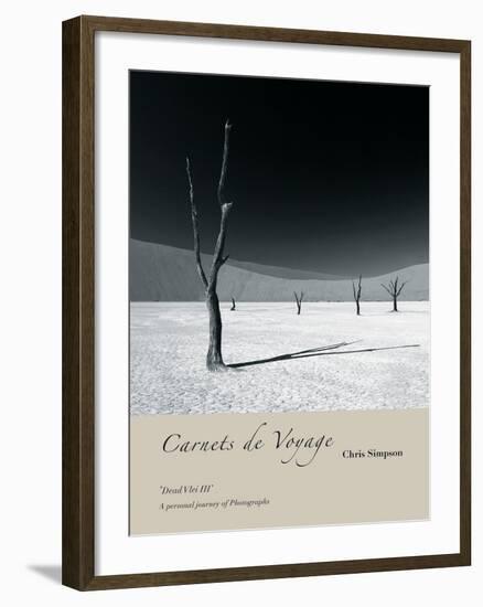 Dead Vlei III-Chris Simpson-Framed Giclee Print