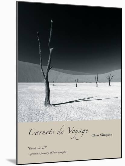 Dead Vlei III-Chris Simpson-Mounted Giclee Print