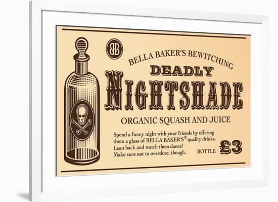 Deadly Nightshade-null-Framed Premium Giclee Print