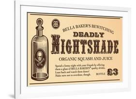 Deadly Nightshade-null-Framed Premium Giclee Print