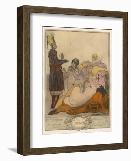 Deadly Sins / Gluttony-null-Framed Art Print