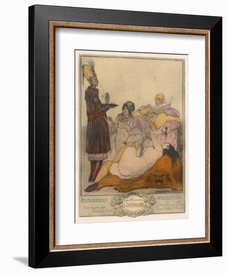 Deadly Sins / Gluttony-null-Framed Art Print