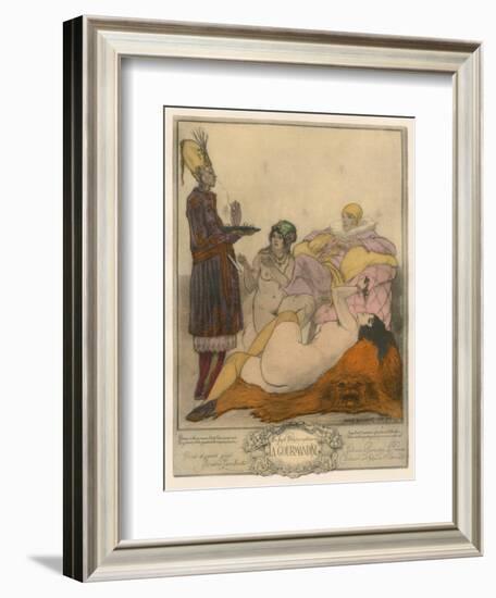 Deadly Sins / Gluttony-null-Framed Art Print