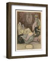 Deadly Sins / Sloth-null-Framed Art Print