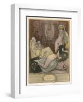 Deadly Sins / Sloth-null-Framed Art Print