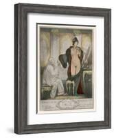 Deadly Sins / Vanity-null-Framed Art Print