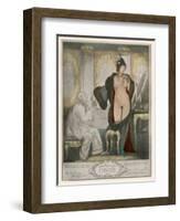 Deadly Sins / Vanity-null-Framed Art Print