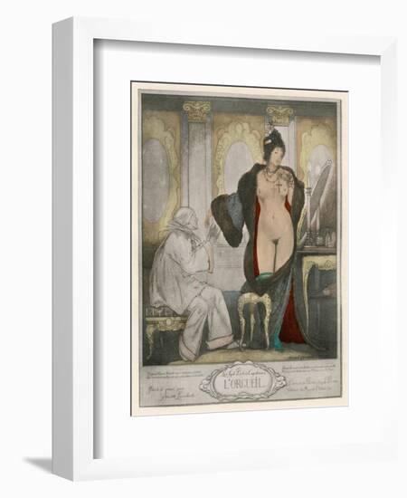 Deadly Sins / Vanity-null-Framed Art Print