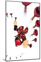 Deadpool Cover Art-null-Mounted Poster