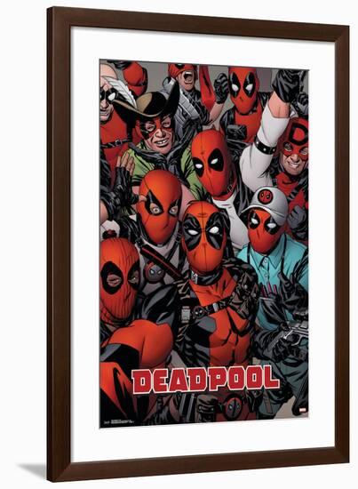 Deadpool - Faces-null-Framed Poster