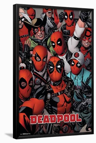 Deadpool - Faces-null-Framed Poster