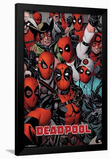 Deadpool - Faces-null-Framed Poster