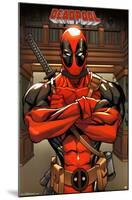 Deadpool Marvel-null-Mounted Print