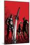 Deadpool No.50 Cover: Fantomax, Wolverine, Psylocke-Dave Johnson-Mounted Poster