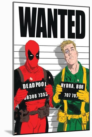 Deadpool-null-Mounted Poster