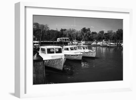 Deadrise Boats-Alan Hausenflock-Framed Photographic Print