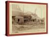 Deadwood and Delaware Smelter at Deadwood, S.Dak-John C. H. Grabill-Stretched Canvas