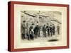 Deadwood Central R.R. Engineer Corps-John C. H. Grabill-Stretched Canvas