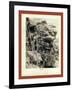 Deadwood Central R.R. Engineer Corps-John C. H. Grabill-Framed Giclee Print