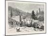 Deadwood City, Black Hills, the Sioux War, , 1876, USA, America, United States-null-Mounted Giclee Print