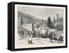 Deadwood City, Black Hills, the Sioux War, , 1876, USA, America, United States-null-Framed Stretched Canvas