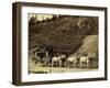 Deadwood Coach, Last Official Visit Of Supreme Court Judges To Deadwood-Grabill-Framed Art Print