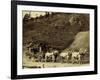 Deadwood Coach, Last Official Visit Of Supreme Court Judges To Deadwood-Grabill-Framed Art Print