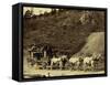 Deadwood Coach, Last Official Visit Of Supreme Court Judges To Deadwood-Grabill-Framed Stretched Canvas